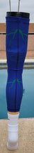 Load image into Gallery viewer, 2024 Limited Blue and Green Knee Sleeve with Integrated Pad
