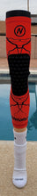 Load image into Gallery viewer, 2024 Nasty Sports Red and Black Knee Sleeve with Integrated Pad