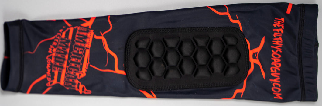 2023 Nasty Red and Black Knee Sleeve W/Integrated Pad