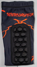 Load image into Gallery viewer, 2023 Nasty Red and Black Knee Sleeve W/Integrated Pad
